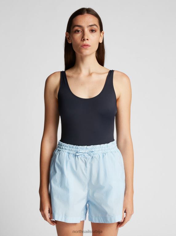 шорц од поплина хладно плаво одећу Жене PDV4J1512 North Sails