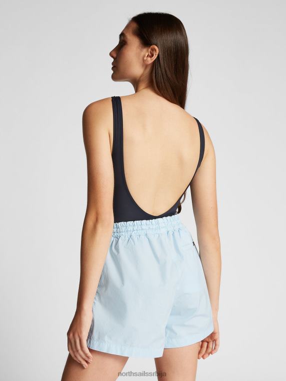 шорц од поплина хладно плаво одећу Жене PDV4J1512 North Sails