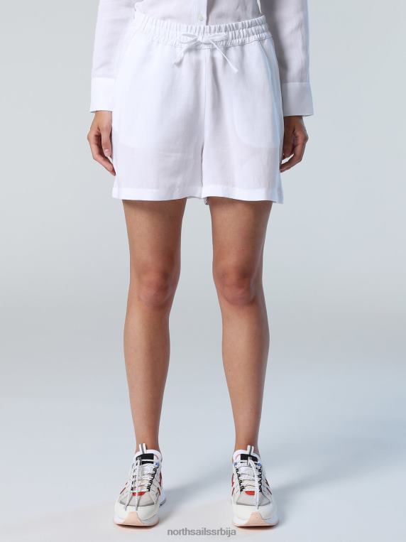 шортс са врпцом бео одећу Жене PDV4J618 North Sails