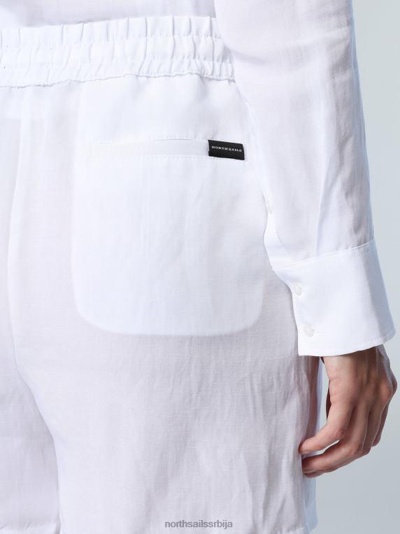 шортс са врпцом бео одећу Жене PDV4J618 North Sails