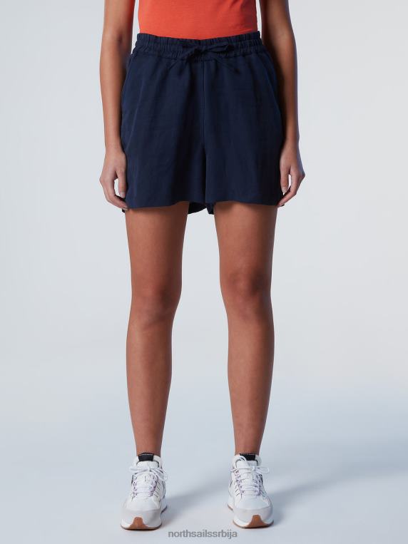 шортс са врпцом Морнарско плаво одећу Жене PDV4J619 North Sails