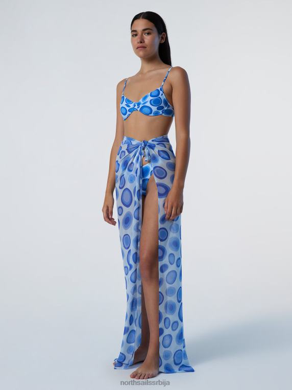 баштовани корала саронг комбинација 1 одећа за плажу Жене PDV4J628 North Sails