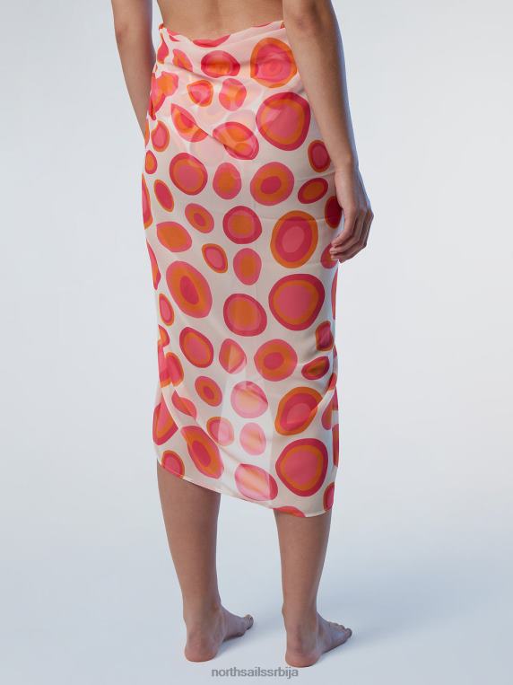 баштовани корала саронг комбинација 2 одећа за плажу Жене PDV4J629 North Sails