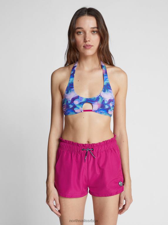 шорц за плажу од полиестера орхидеја одећу Жене PDV4J1497 North Sails