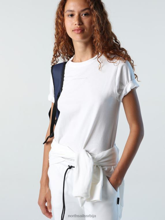 мајица са штампаним словима марсхмаллов одећу Жене PDV4J1398 North Sails