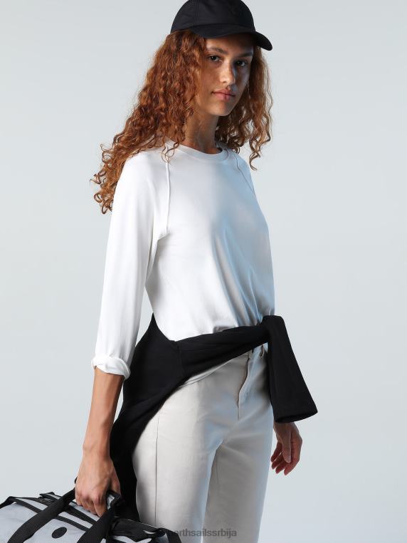 мајица са раглан рукавима марсхмаллов одећу Жене PDV4J1412 North Sails