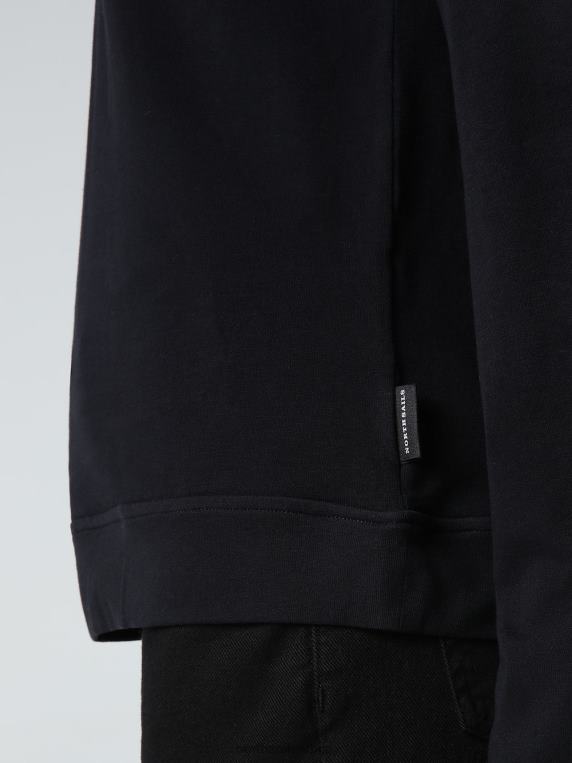 мајица са раглан рукавима црн одећу Жене PDV4J1413 North Sails