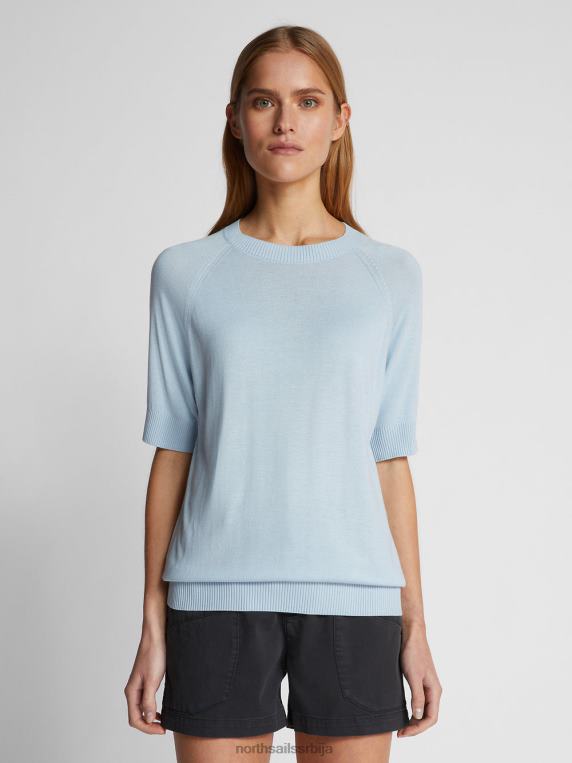 мајица од дреса хладно плаво одећу Жене PDV4J1459 North Sails