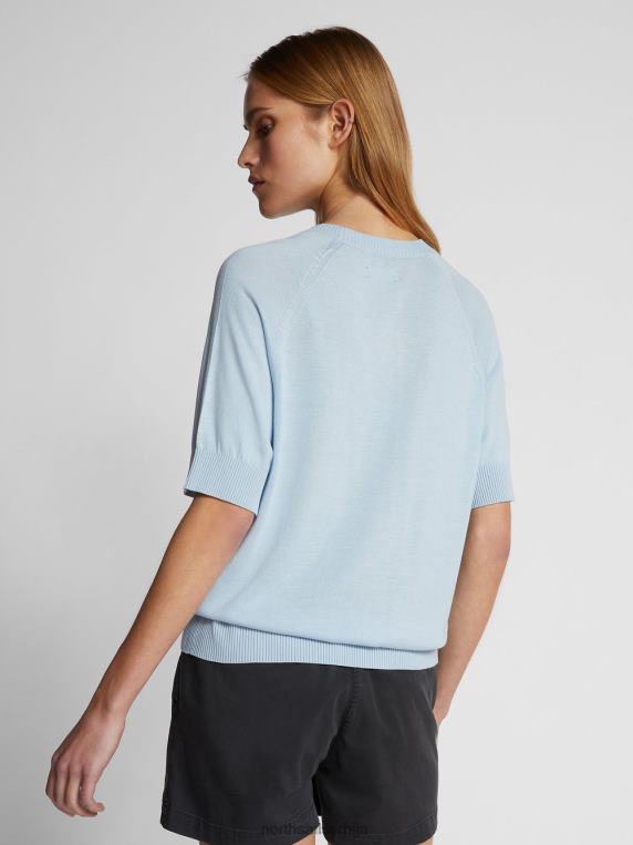 мајица од дреса хладно плаво одећу Жене PDV4J1459 North Sails