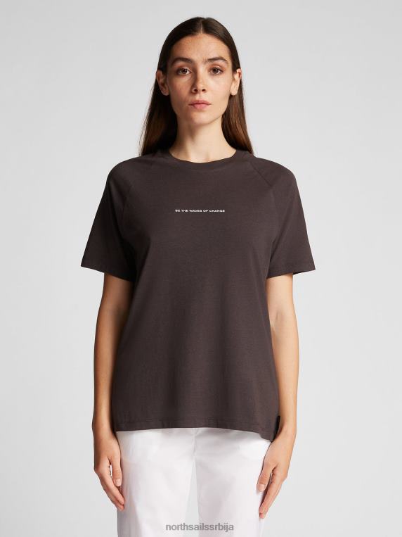 мајица од памука и бамбуса фантомски одећу Жене PDV4J1472 North Sails