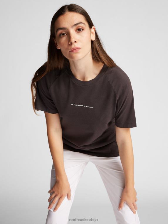 мајица од памука и бамбуса фантомски одећу Жене PDV4J1472 North Sails