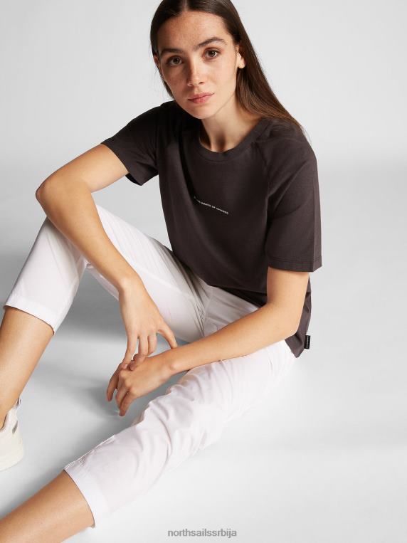 мајица од памука и бамбуса фантомски одећу Жене PDV4J1472 North Sails