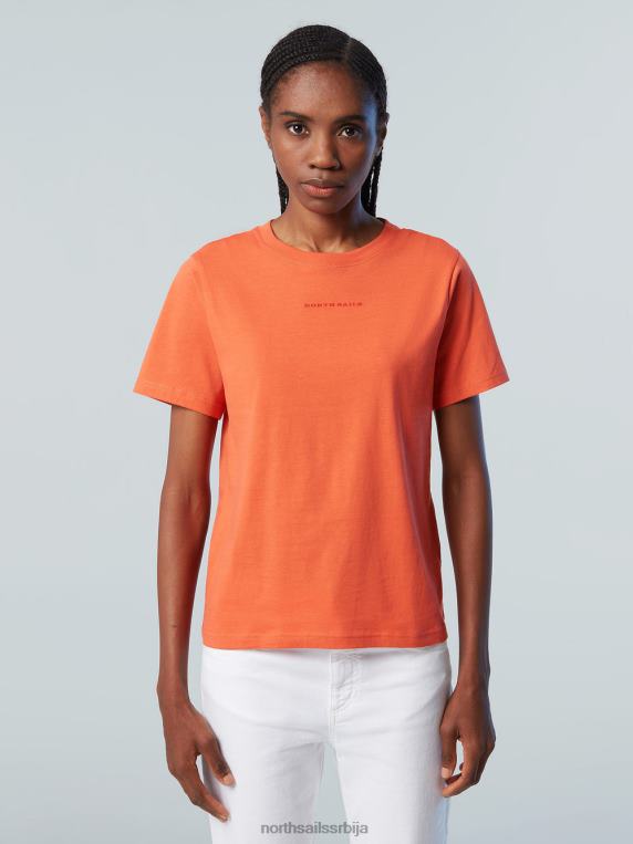 мајица од органског памука паприка одећу Жене PDV4J552 North Sails