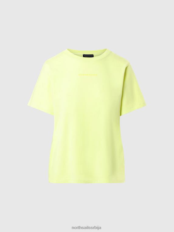 мајица од органског памука лагани сумпор одећу Жене PDV4J554 North Sails