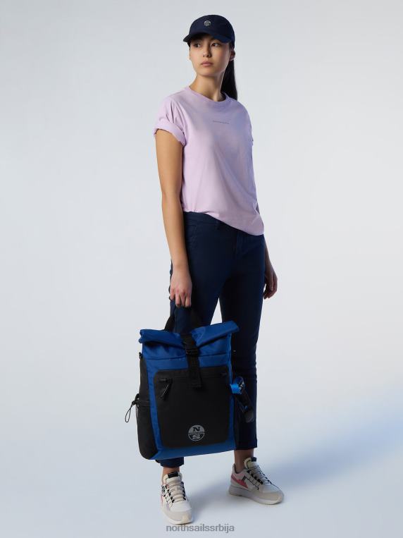 мајица од органског памука јоргован цвет одећу Жене PDV4J555 North Sails