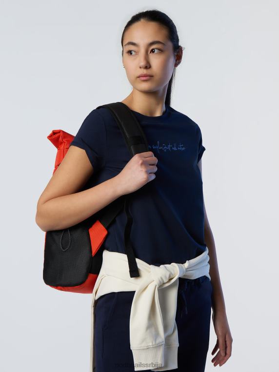 мајица са везом Морнарско плаво одећу Жене PDV4J560 North Sails