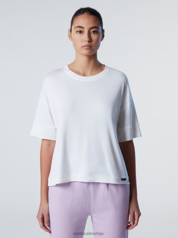 топ са спуштеним раменима бео одећу Жене PDV4J592 North Sails