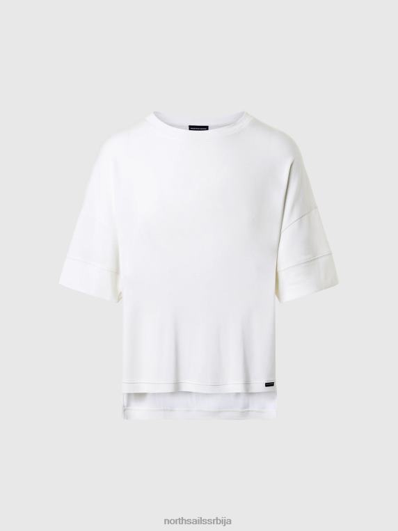 топ са спуштеним раменима бео одећу Жене PDV4J592 North Sails