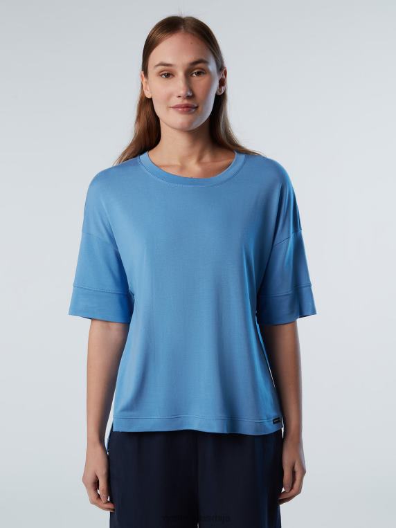 топ са спуштеним раменима различка плава одећу Жене PDV4J593 North Sails