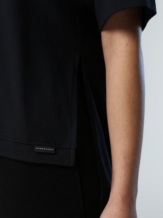 топ са спуштеним раменима црн одећу Жене PDV4J594 North Sails