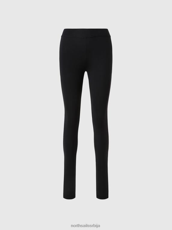 рециклиране поли хеланке црн одећу Жене PDV4J1421 North Sails