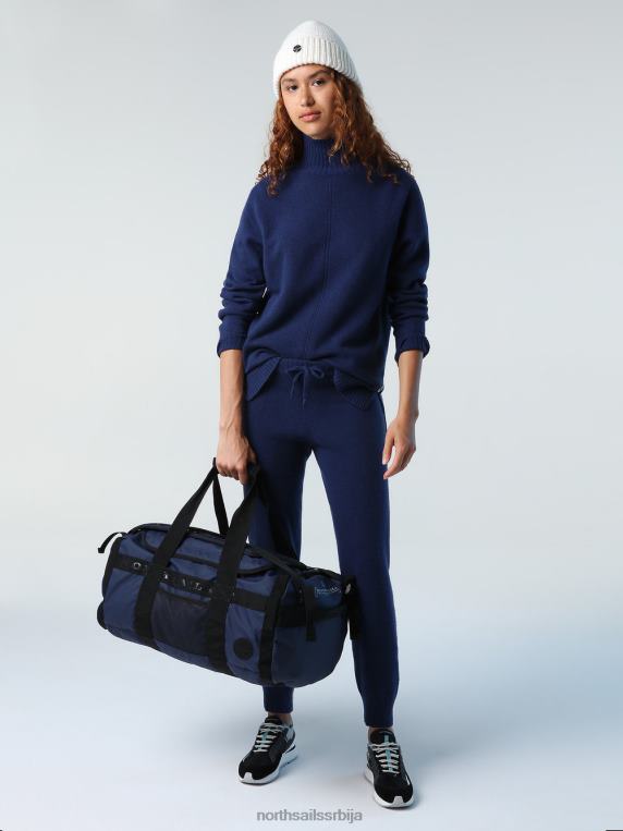 панталоне од мешавине кашмира Морнарско плаво одећу Жене PDV4J1432 North Sails