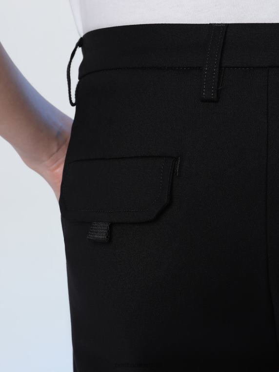 цхинос нормалног кроја црн одећу Жене PDV4J1433 North Sails