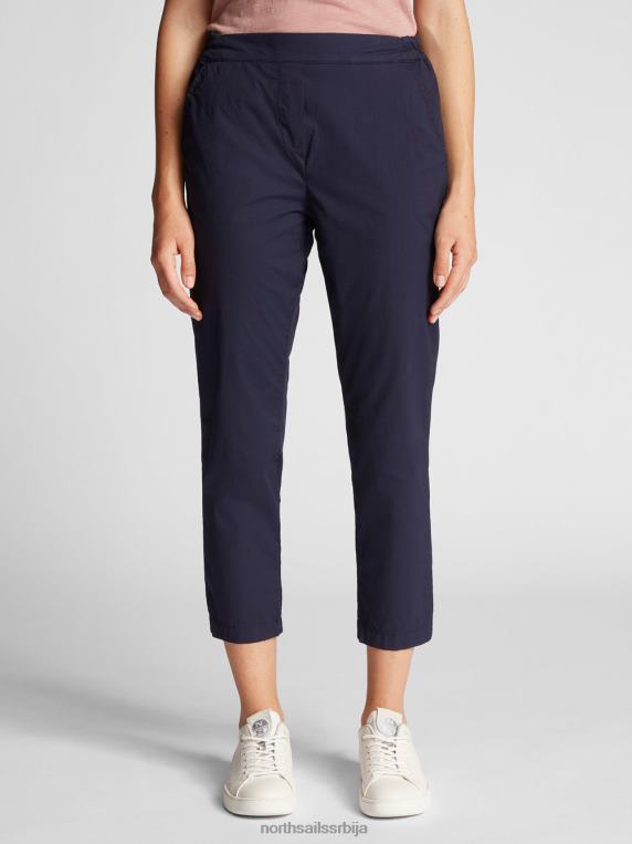 равне панталоне поноћно плава одећу Жене PDV4J1446 North Sails