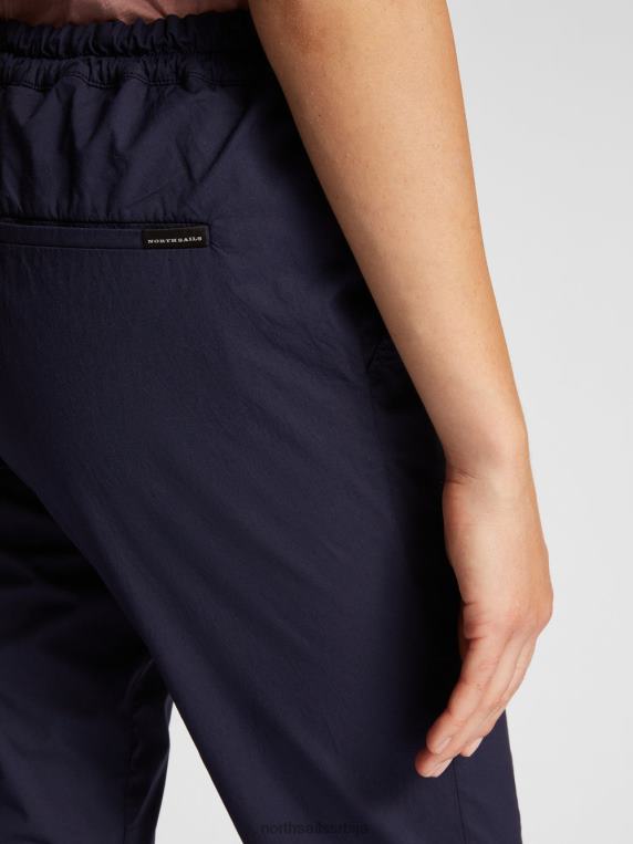 равне панталоне поноћно плава одећу Жене PDV4J1446 North Sails