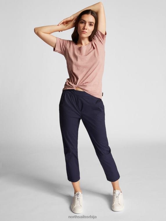 равне панталоне поноћно плава одећу Жене PDV4J1446 North Sails