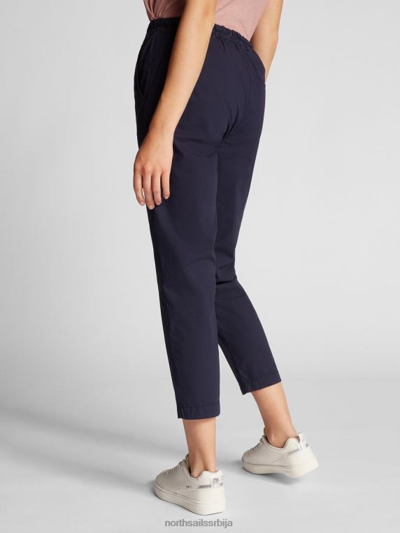 равне панталоне поноћно плава одећу Жене PDV4J1446 North Sails