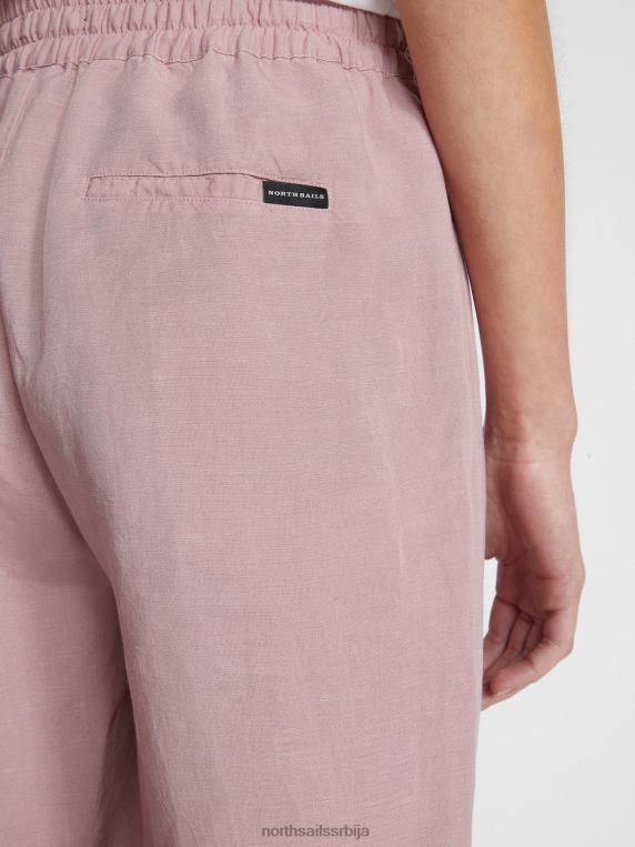 панталоне од органског платна воодросе одећу Жене PDV4J1499 North Sails