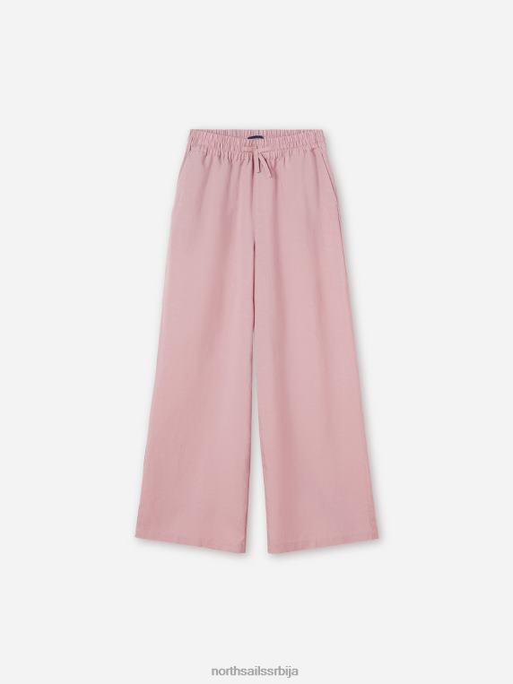 панталоне од органског платна воодросе одећу Жене PDV4J1499 North Sails
