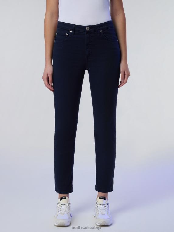 фармерке од органског памука Морнарско плаво одећу Жене PDV4J607 North Sails