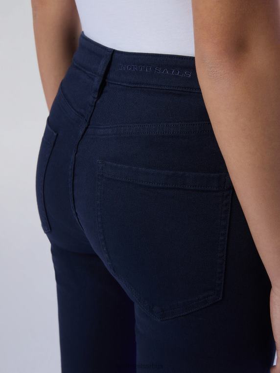 фармерке од органског памука Морнарско плаво одећу Жене PDV4J607 North Sails