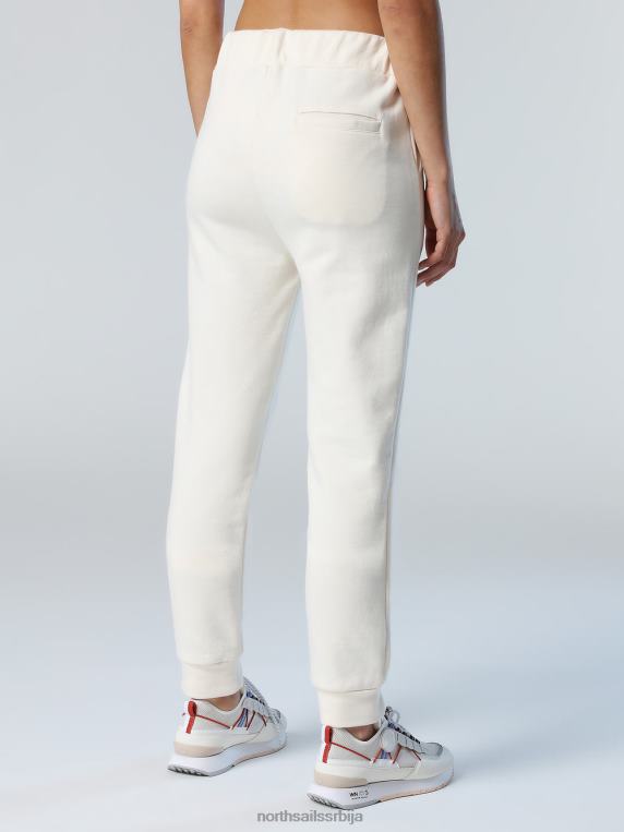 тренирке од органског памука крема од бадема одећу Жене PDV4J610 North Sails