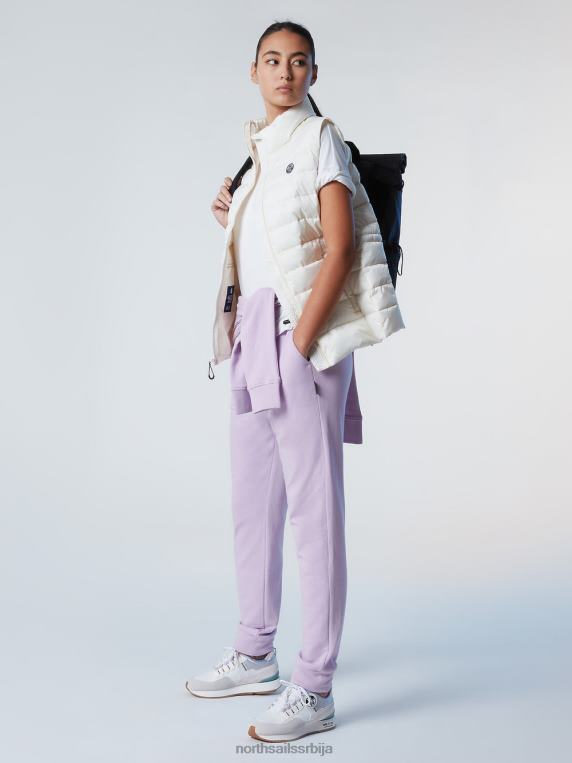 тренирке од органског памука јоргован цвет одећу Жене PDV4J611 North Sails