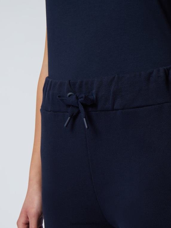 тренирке од органског памука Морнарско плаво одећу Жене PDV4J612 North Sails