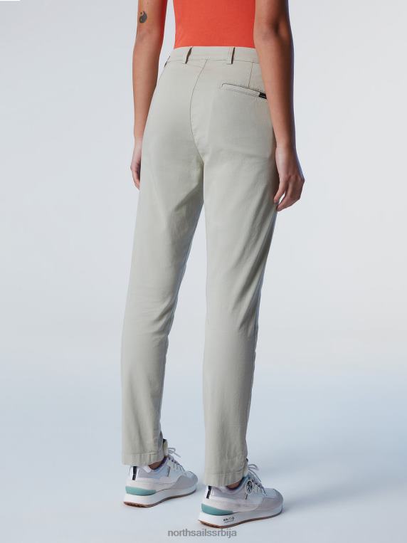 цхинос од органског памука ахат сиви одећу Жене PDV4J615 North Sails