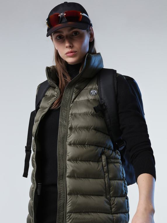 флам прслук бршљан зелен одећу Жене PDV4J1441 North Sails