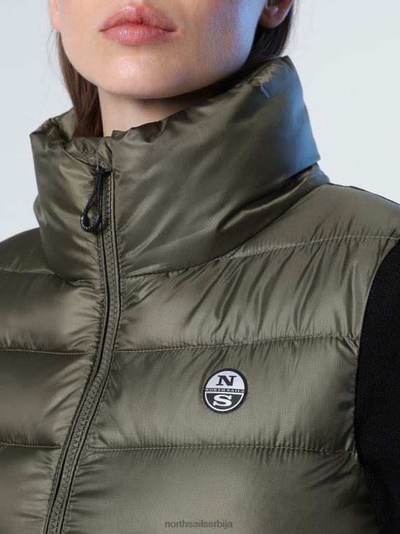 флам прслук бршљан зелен одећу Жене PDV4J1441 North Sails