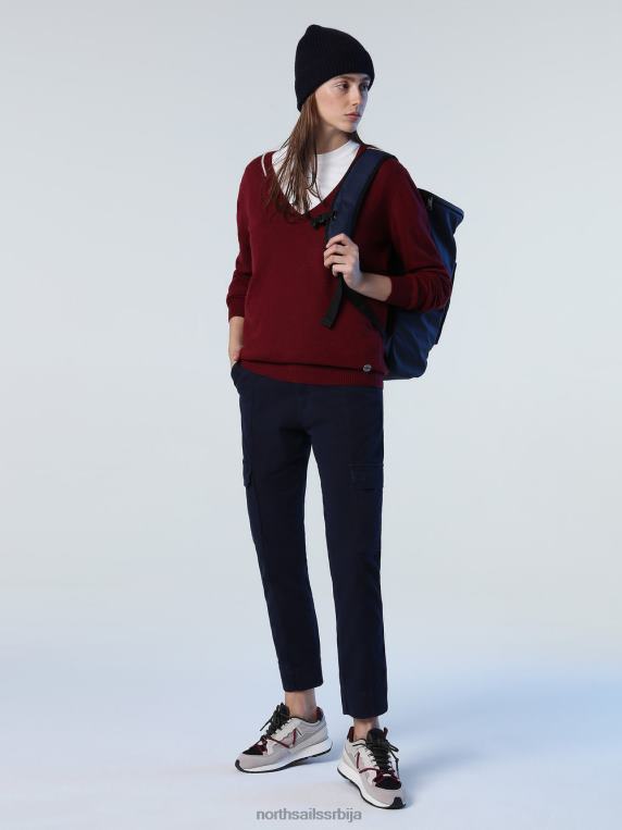 џемпер с в-изрезом комбинација 2 одећу Жене PDV4J1396 North Sails