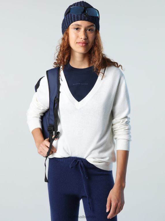 џемпер с в-изрезом комбинација 3 одећу Жене PDV4J1397 North Sails