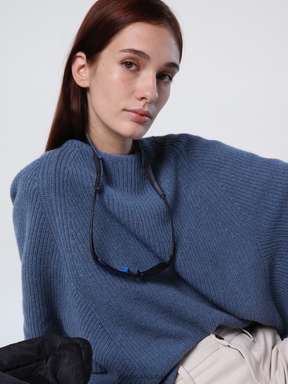 џемпер са подвијеним вратом цхина блуе одећу Жене PDV4J1395 North Sails