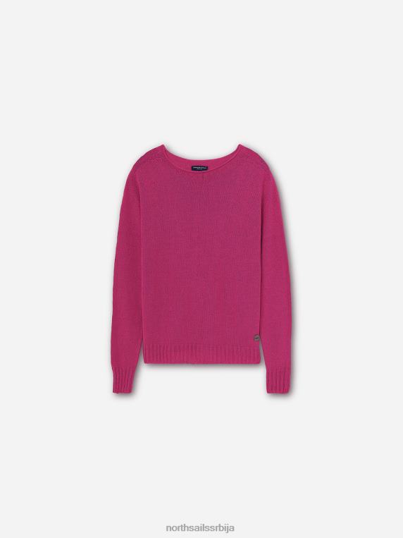 џемпер са великим изрезом орхидеја одећу Жене PDV4J1454 North Sails