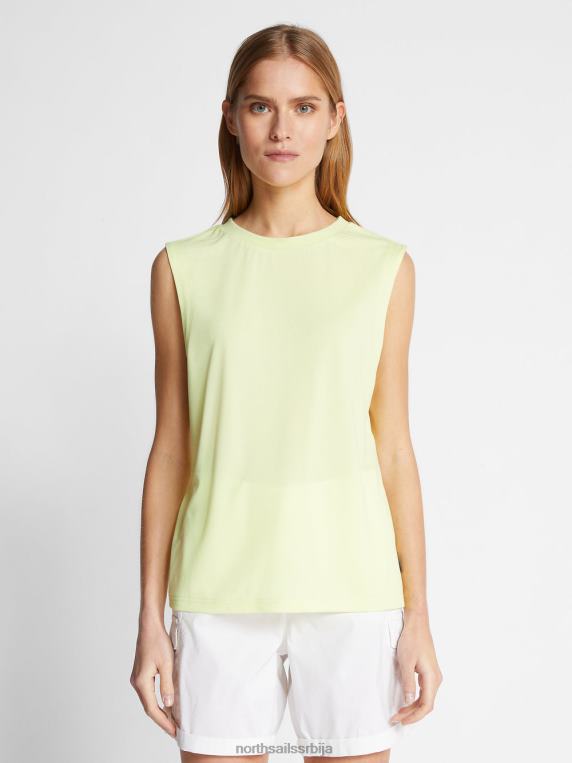 топ од шкољки од острига лагани сумпор одећу Жене PDV4J1469 North Sails