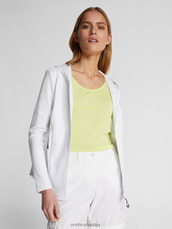 мајица без рукава од памука и бамбуса лагани сумпор одећу Жене PDV4J1481 North Sails