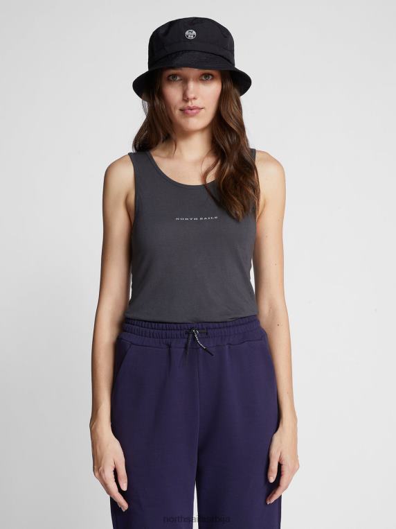 мајица без рукава од памука и бамбуса фантомски одећу Жене PDV4J1484 North Sails