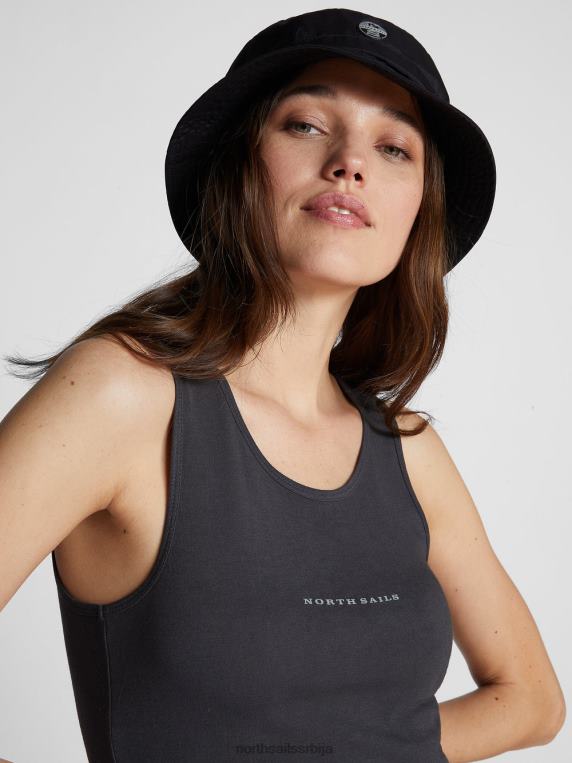 мајица без рукава од памука и бамбуса фантомски одећу Жене PDV4J1484 North Sails