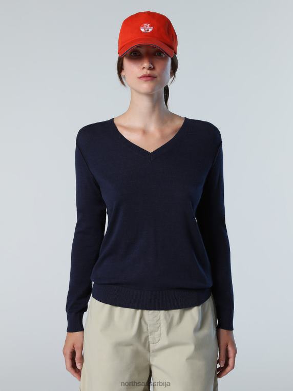 алое В-изрез Морнарско плаво одећу Жене PDV4J567 North Sails